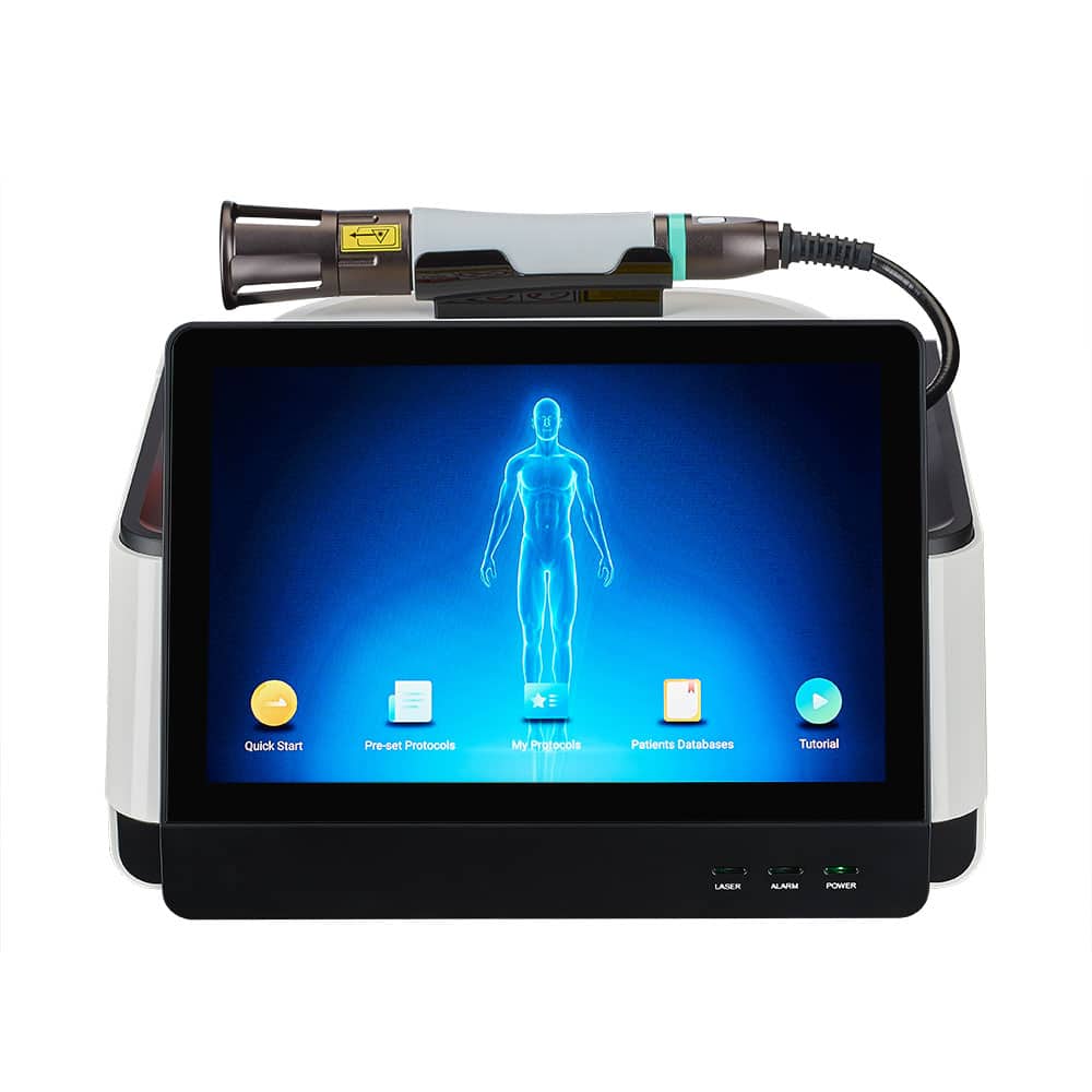 Medray Supermax high-power chiropractic class 4 laser with multi-wavelength output.