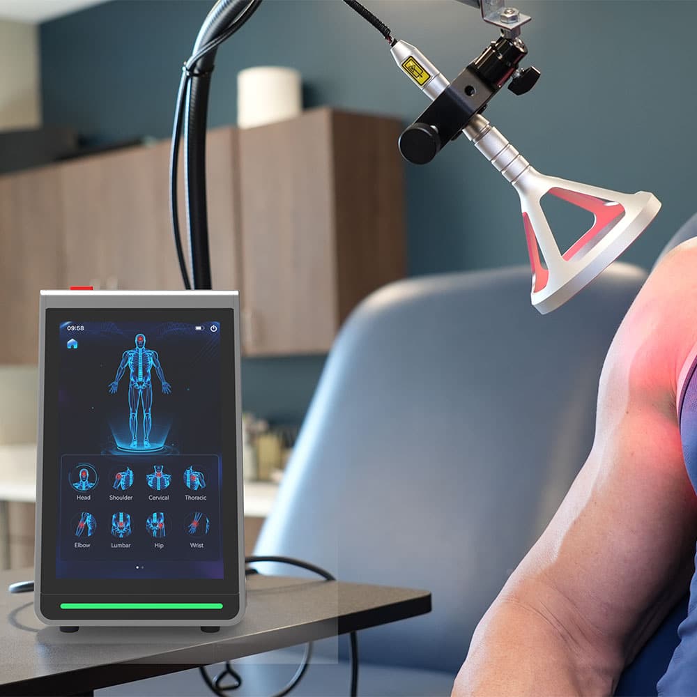 Common chiropractic conditions treated with class 4 laser therapy such as back pain, inflammation, and joint issues.