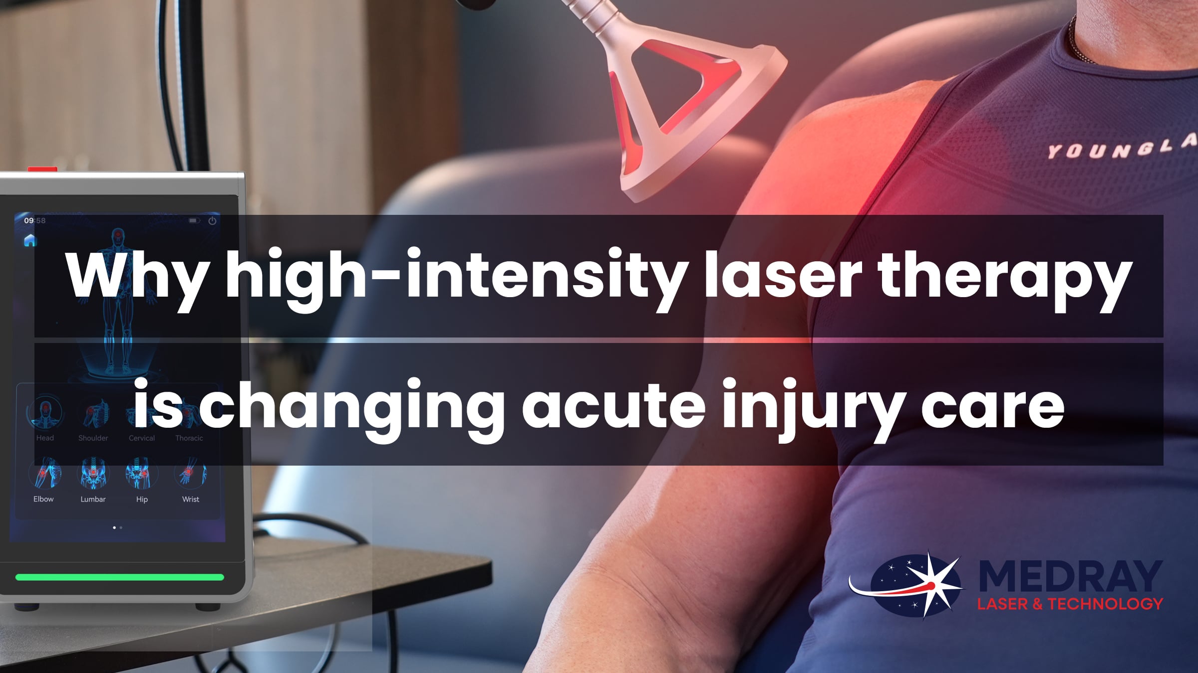 Dr. Christopher Proulx discusses high-intensity Class 4 laser therapy for acute injury care.